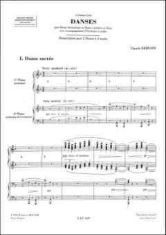 Danses von Claude Debussy 