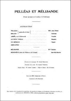Pelléas et Mélisande von Claude Debussy 