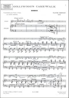 Golliwogg's... Violon / Piano (Gaston Choisnel) von Claude Debussy 