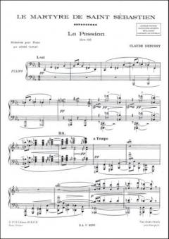 Martyre.. Concile Faux Dieux Piano von Claude Debussy 