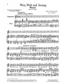 Wein, Weib und Gesang op. 333 von Johann Strauss (Sohn) 