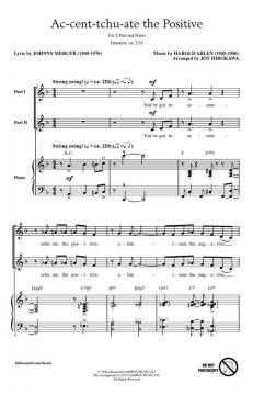 Ac-cent-tchu-ate The Positive (Harold Arlen) 
