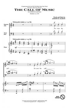 The Call Of Music von Joseph A. Martin (Download) 
