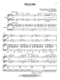 Piano Duet Play-Along Vol. 45: Coldplay 