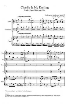 Charlie Is My Darling von Ludwig van Beethoven (Download) 