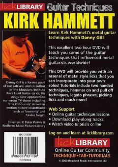 Learn Guitar Techniques: Metal von Kirk Hammett 