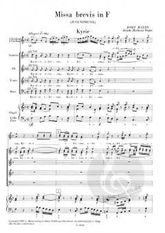 Missa brevis in F, Hob. XXII:1 (Joseph Haydn) 