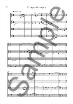 String Quartet No. 4 - 'Spaces In A Space' von David Stoll 