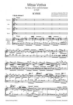 Missa votiva e-moll ZWV 18 (Jan Dismas Zelenka) 
