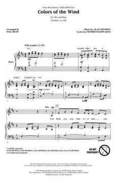 Colors of the Wind (Alan Menken) 