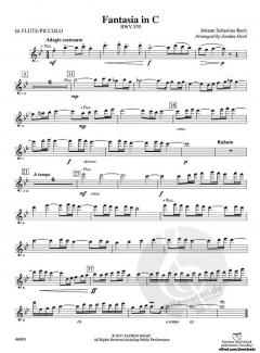 Fantasia in C BWV 570 von Johann Sebastian Bach (Download) 
