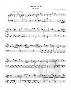 2 Sonaten in g, G op. 49 - 'Sonates faciles' von Jonathan Del Mar für Klavier im Alle Noten Shop kaufen