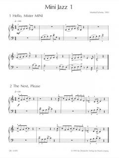 Mini Jazz Band 1 von Manfred Schmitz 