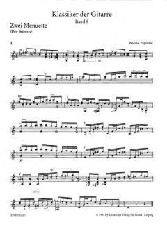 Klassiker der Gitarre Band 5 