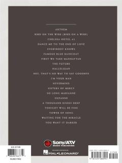 Leonhard Cohen Sheet Music Collection von Leonard Cohen 