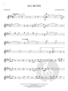 Jazz Blues Favorites - Tenor Sax 