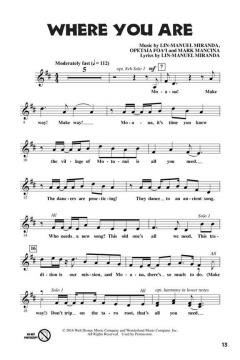 Let's All Sing Songs From MOANA 