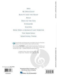 Beauty And The Beast - Clarinet von Tim Rice 