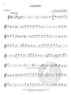 Beauty and the Beast - Tenor Sax von Tim Rice 