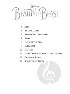 Beauty and the Beast - Tenor Sax von Tim Rice 