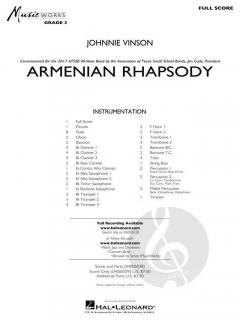 Armenian Rhapsody von Johnnie Vinson (Download) 
