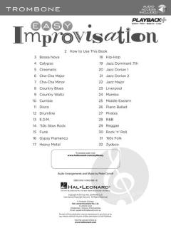 Easy Improvisation for Trombone 