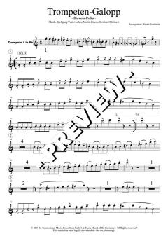 Trompeten-Galopp von Wolfgang Vetter-Lohre im Alle Noten Shop kaufen