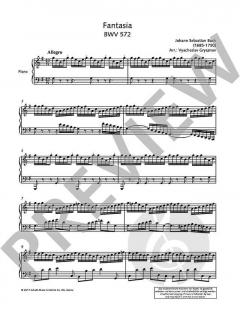 Fantasia BWV 572 von Johann Sebastian Bach 