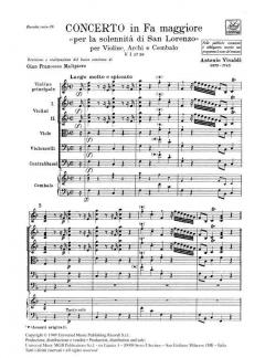 Concerto F Major RV286 (Antonio Vivaldi) 