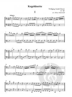 Kegelduette KV 487 von Wolfgang Amadeus Mozart 