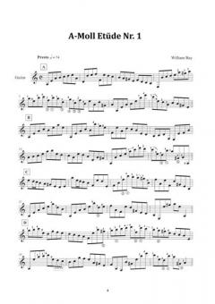 Wege zum virtuosen Gitarrenspiel von William Bay 