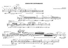 Sonata per contrabbasso von Peter Ruzicka 