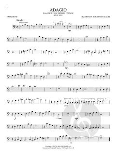 The Very Best Of Bach - Instrumental Play-Along for Trombone 