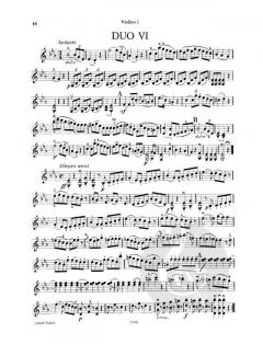 6 kleine Duos op. 48 von Ignaz Pleyel für 2 Violinen im Alle Noten Shop kaufen