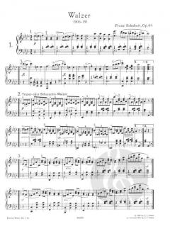 Tänze: Walzer, Ländler von Franz Schubert 