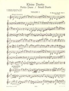 Kleine Duette op. 38 Band 1 von Jacques-Féréol Mazas 