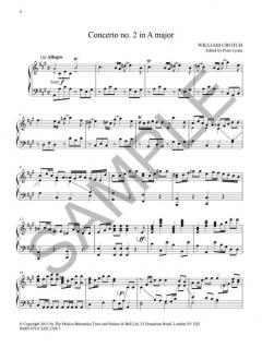 Concerto No. 2 In A Major (William Croft) 