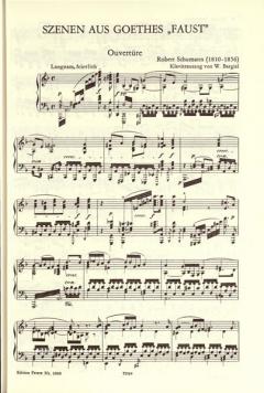 Faust-Szenen von Robert Schumann 