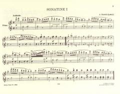Sonatinen op. 24, 54, 58, 60 von Anton Diabelli 