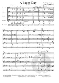 A Foggy Day von George Gershwin 