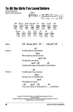 Guitar Chord Songbook von Willie Nelson 
