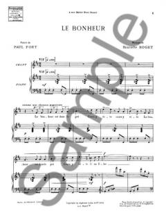Quatre Ballades Françaises von Henriette Puig-Roget 