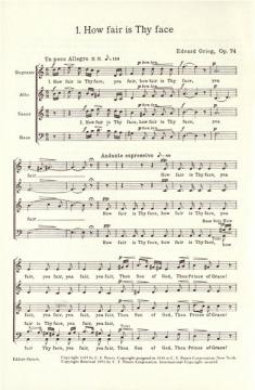 Vier Psalmen op. 74 (Edvard Grieg) 