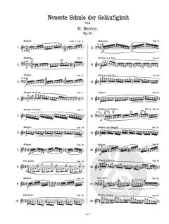 Neueste Schule der Geläufigkeit op. 61 Band 1 von Hermann Berens 