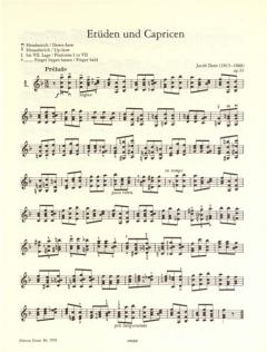 24 Etüden und Capricen op. 35 von Jacob Dont für Violine solo im Alle Noten Shop kaufen