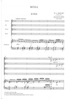 Messe in c-moll KV 427 (W.A. Mozart) 