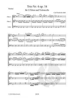 Trio Nr. 4 G-Dur op. 14 (Carl Friedrich Abel) 