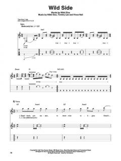 Guitar Play-Along Vol. 188 von Mötley Crüe 