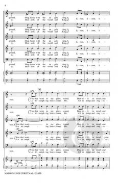 Madrigal For Christmas von Thomas Morley (Download) 