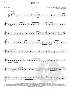 Adele - Instrumental Play Along for Alto Sax 